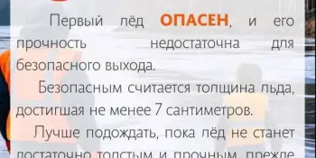 День безопасности на льду !