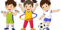 Двигательная активность летом